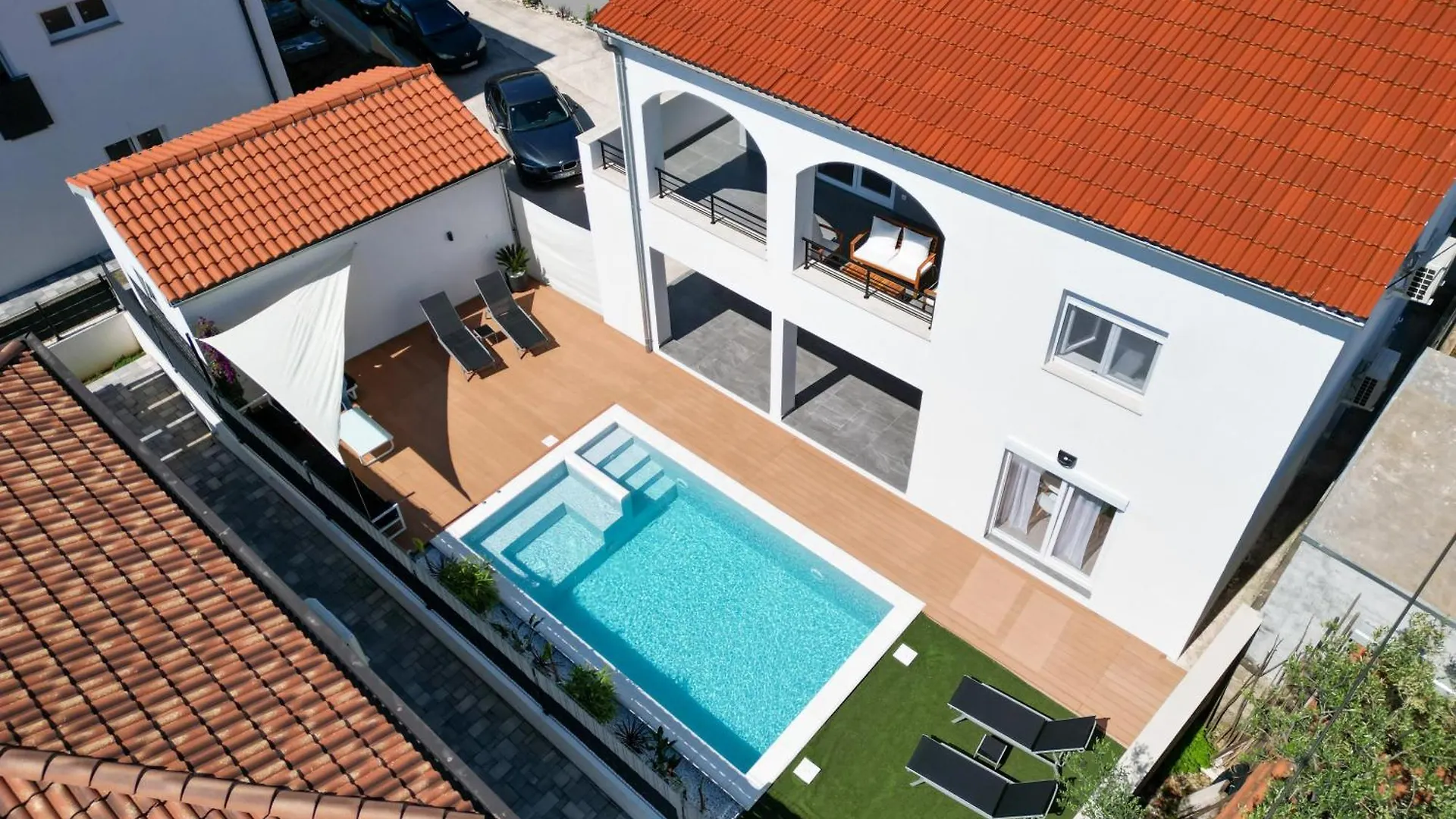 Bernie Apartments With A Pool Zadar Croacia